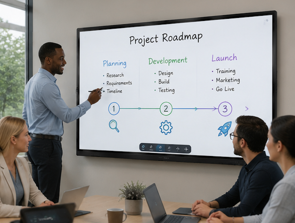 interactive flat panel